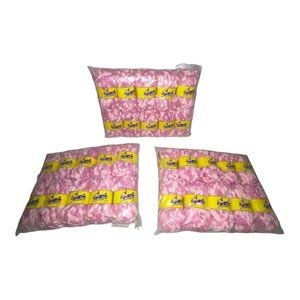 New Beads & Beyond Fancy Knitting Yarn 30 Skeins Pink Poms 50 Grams